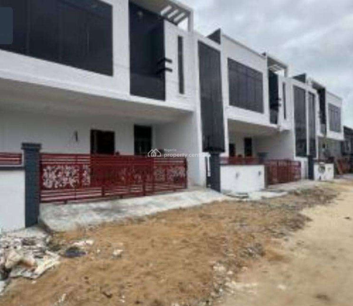 Lovely 3 Bedroom Duplex with Bq, Sangotedo, Ajah, Lagos, Terraced Duplex for Sale