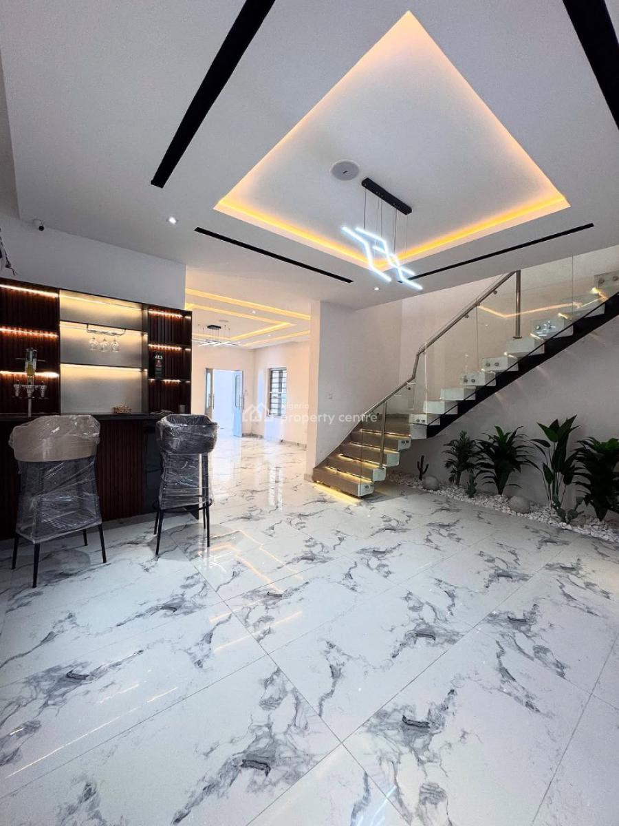 New 5 Bedroom Fully Detached Duplex Plus Bq, Chevron, Lekki Phase 1, Lekki, Lagos, Detached Duplex for Sale