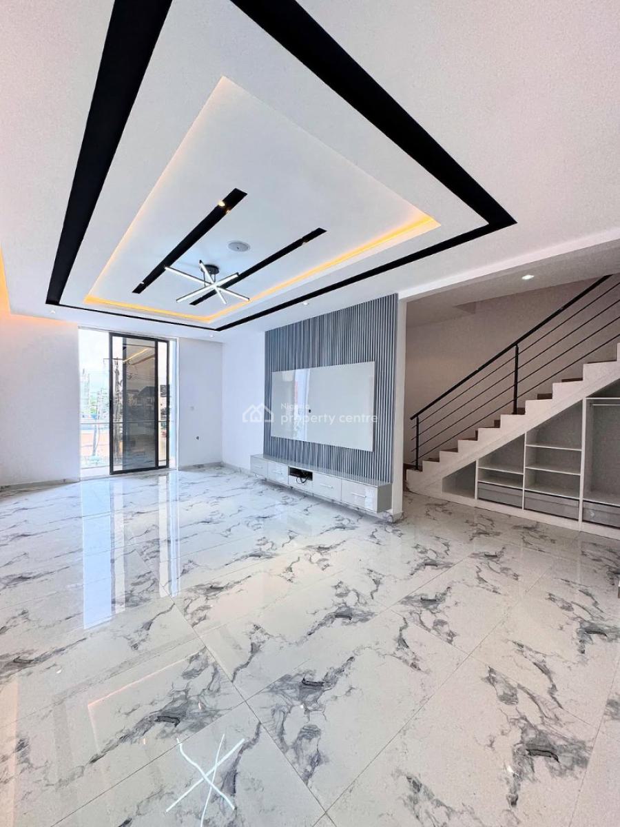 New 5 Bedroom Fully Detached Duplex Plus Bq, Chevron, Lekki Phase 1, Lekki, Lagos, Detached Duplex for Sale