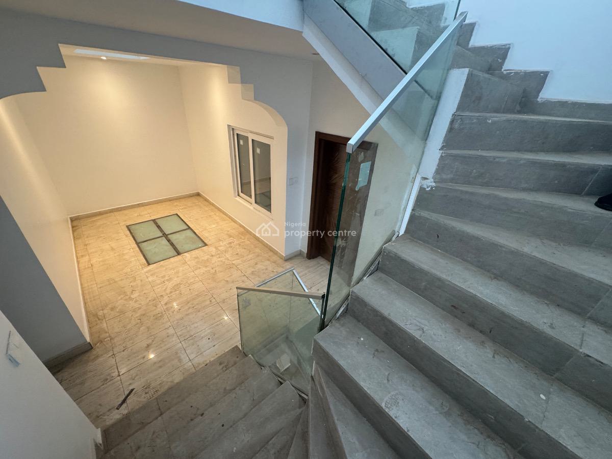 Newly Built 4 Bedroom Terrace Duplex with Bq Available in Serene Area, Main, Guzape District, Abuja, Terraced Duplex for Sale
