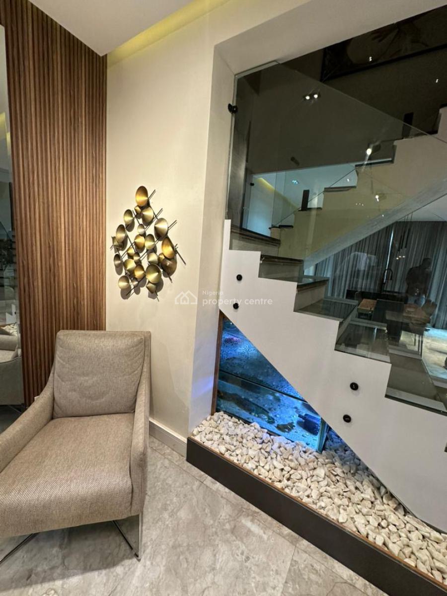 Luxury Three Bedroom Smart Apartment with Private Cinema, Off Bourdillon Road, Ikoyi, Lagos, Flat / Apartment Short Let