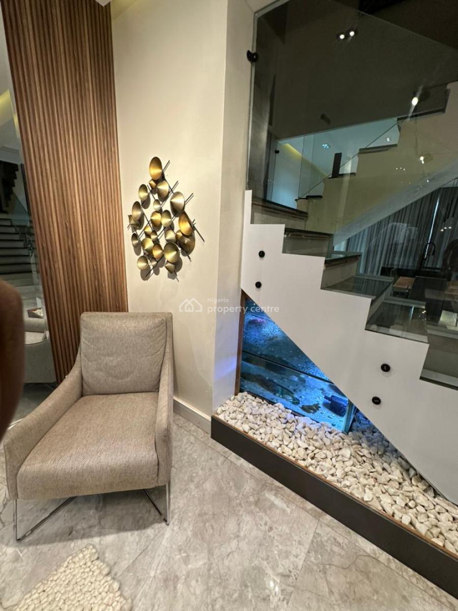 Luxury Three Bedroom Smart Apartment with Private Cinema, Off Bourdillon Road, Ikoyi, Lagos, Flat / Apartment Short Let