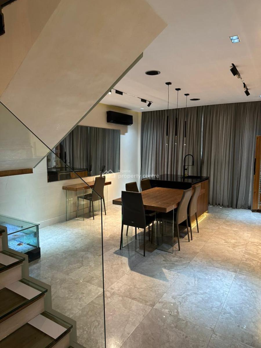 Luxury Three Bedroom Smart Apartment with Private Cinema, Off Bourdillon Road, Ikoyi, Lagos, Flat / Apartment Short Let