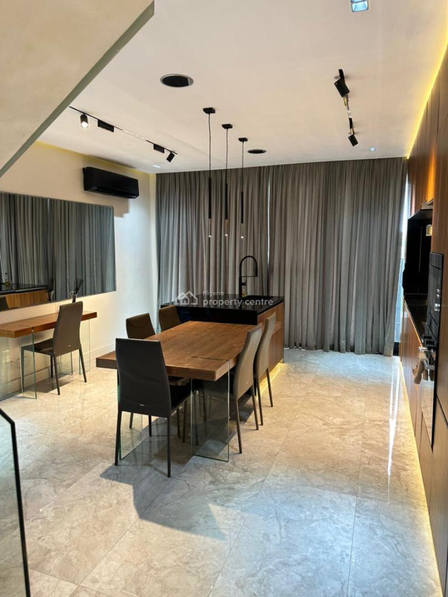 Luxury Three Bedroom Smart Apartment with Private Cinema, Off Bourdillon Road, Ikoyi, Lagos, Flat / Apartment Short Let