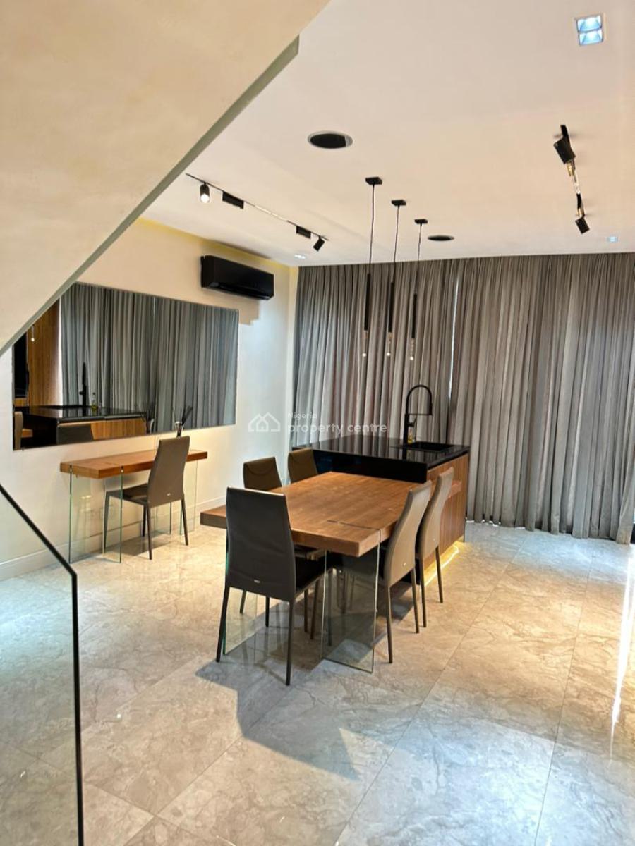 Luxury Three Bedroom Smart Apartment with Private Cinema, Off Bourdillon Road, Ikoyi, Lagos, Flat / Apartment Short Let