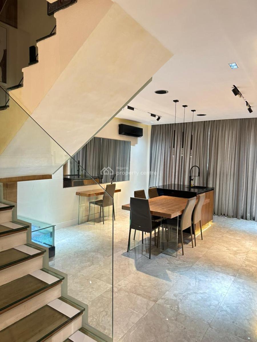 Luxury Three Bedroom Smart Apartment with Private Cinema, Off Bourdillon Road, Ikoyi, Lagos, Flat / Apartment Short Let