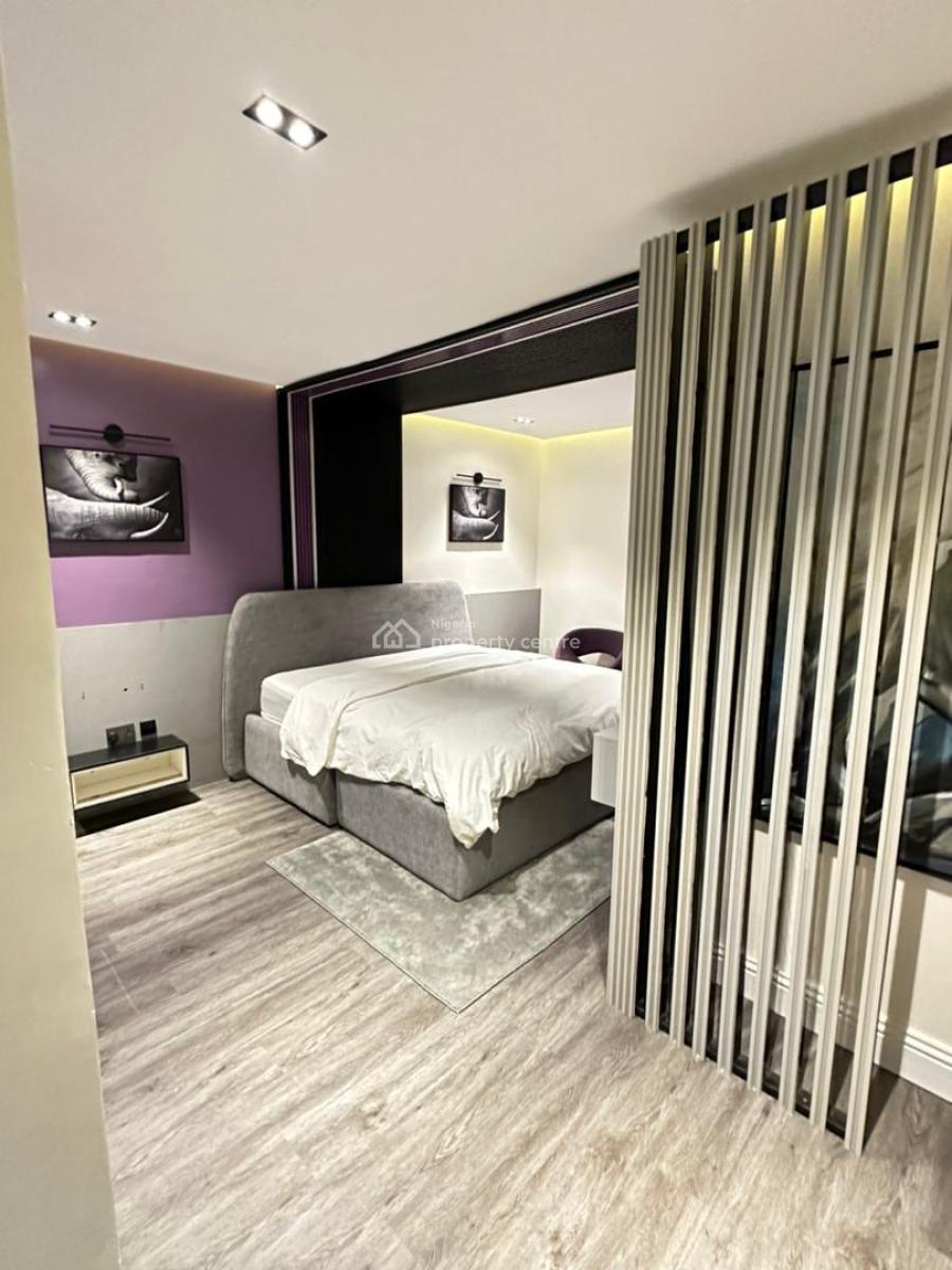 Luxury Three Bedroom Smart Apartment with Private Cinema, Off Bourdillon Road, Ikoyi, Lagos, Flat / Apartment Short Let