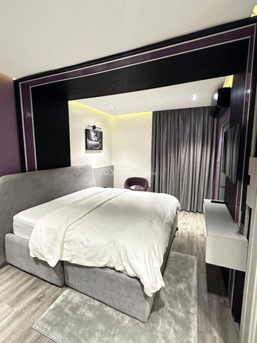 Luxury Three Bedroom Smart Apartment with Private Cinema, Off Bourdillon Road, Ikoyi, Lagos, Flat / Apartment Short Let