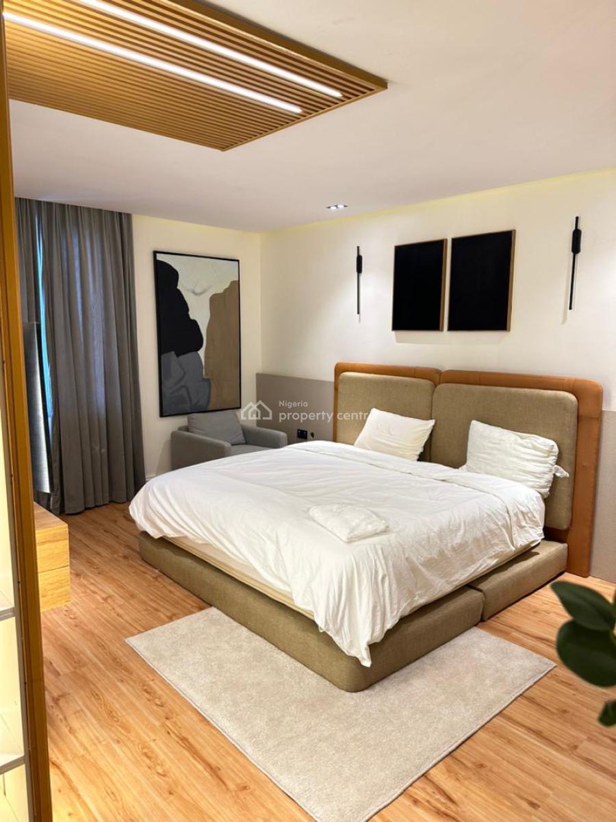 Luxury Three Bedroom Smart Apartment with Private Cinema, Off Bourdillon Road, Ikoyi, Lagos, Flat / Apartment Short Let