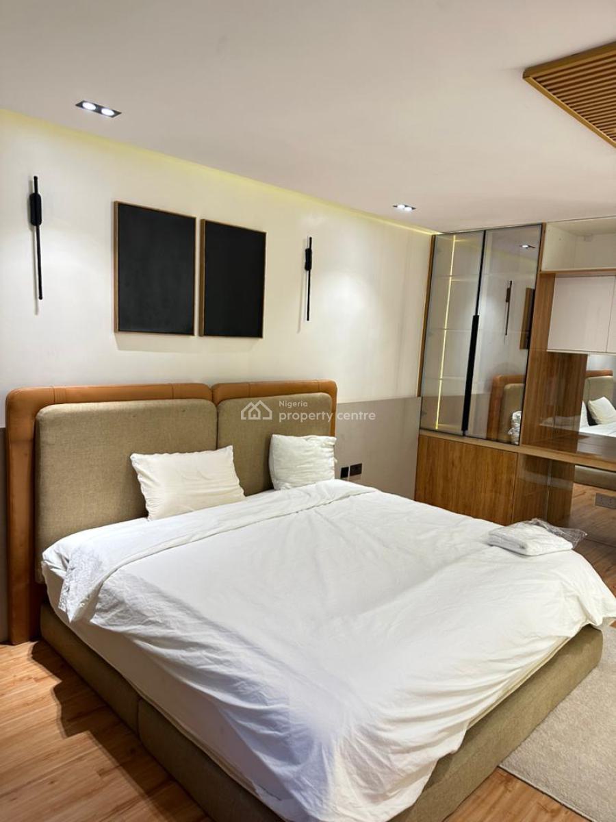 Luxury Three Bedroom Smart Apartment with Private Cinema, Off Bourdillon Road, Ikoyi, Lagos, Flat / Apartment Short Let