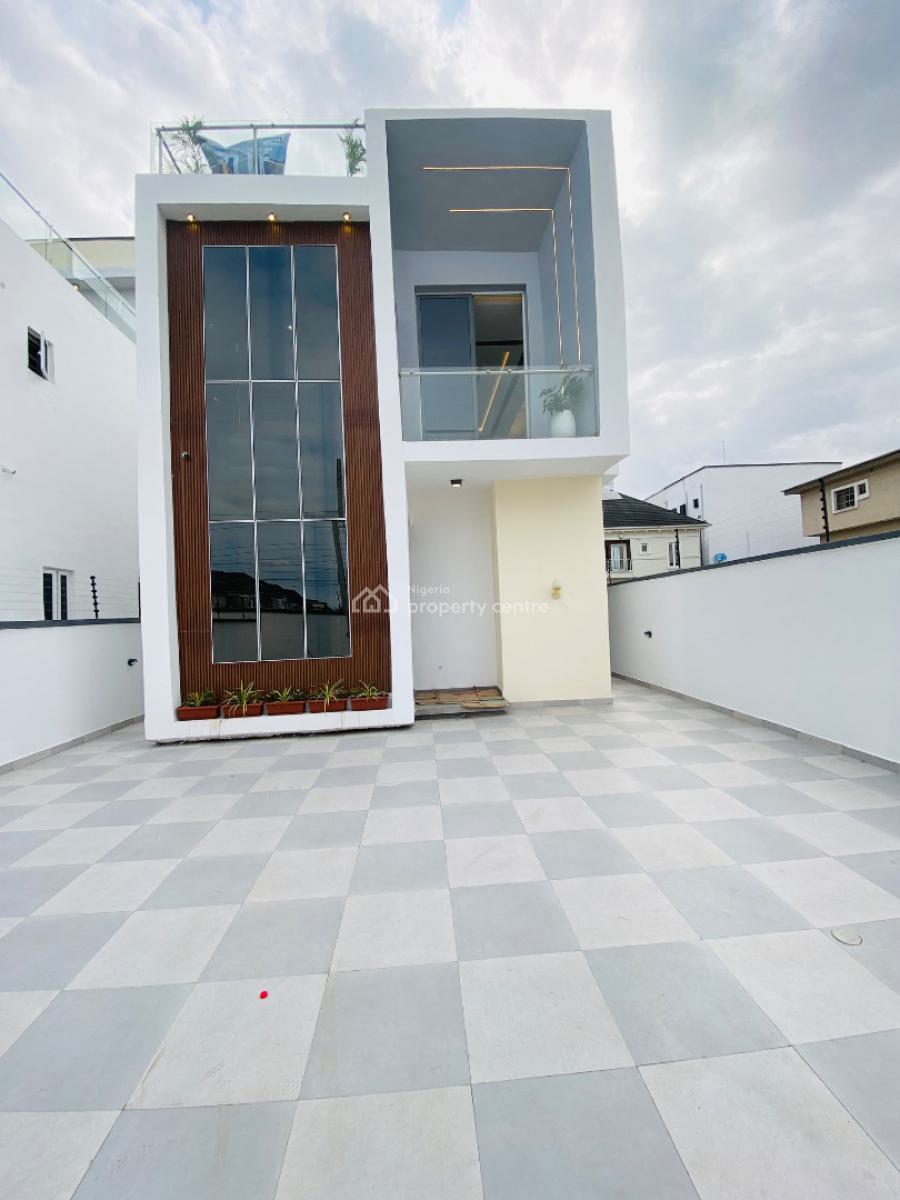 Luxury 5-bedroom Home with Cinema and Pool, Chevron Drive, Lekki, Lagos, Detached Duplex for Sale