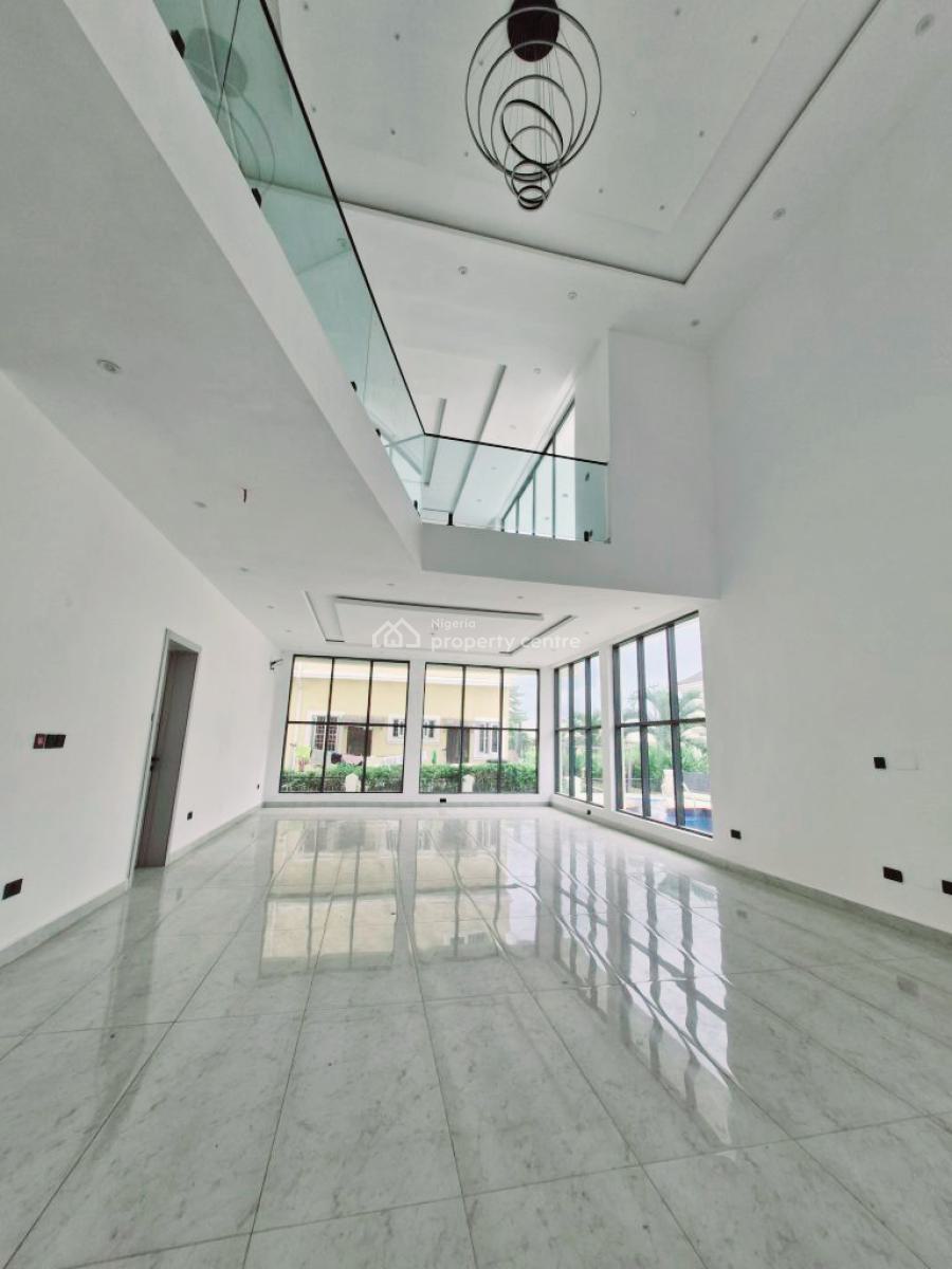 Luxurious 4 Bedroom Fully Detached Duplex with 2 Room Bq, Chevron, Lekki, Lagos, Detached Duplex for Sale
