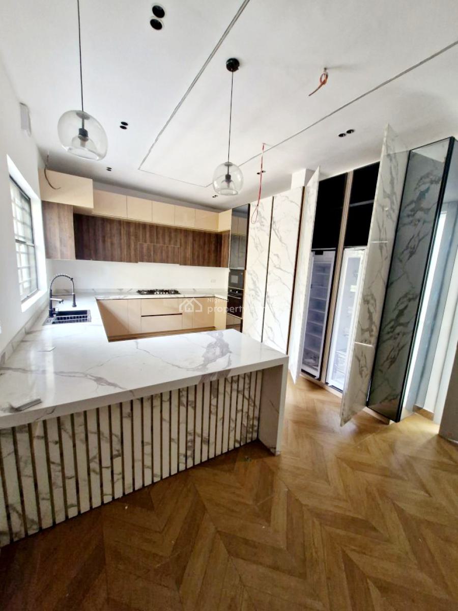 Luxurious 4 Bedroom Fully Detached Duplex with 2 Room Bq, Chevron, Lekki, Lagos, Detached Duplex for Sale