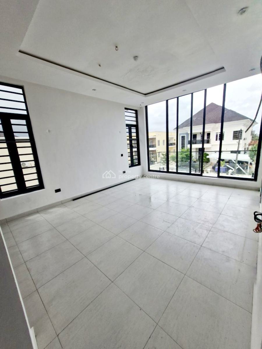 Luxurious 4 Bedroom Fully Detached Duplex with 2 Room Bq, Chevron, Lekki, Lagos, Detached Duplex for Sale