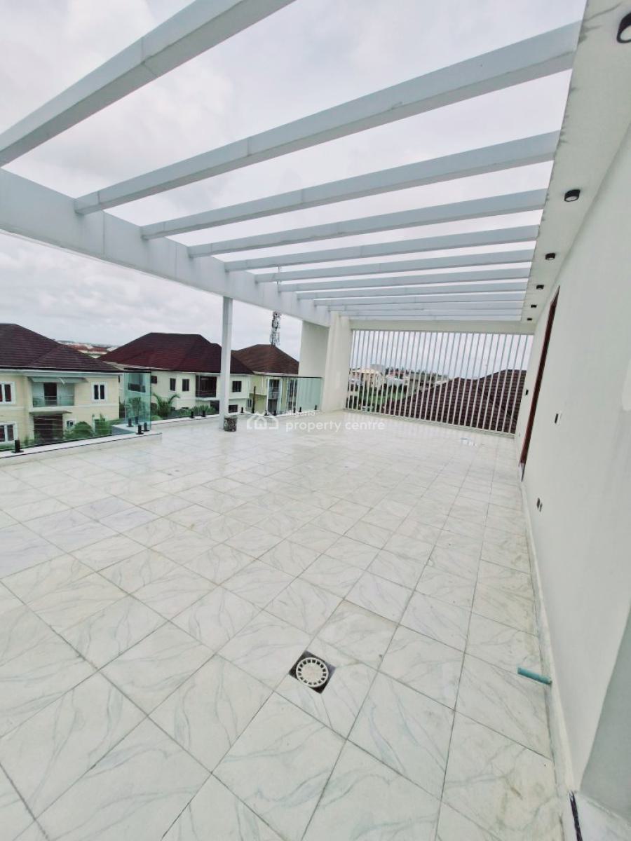 Luxurious 4 Bedroom Fully Detached Duplex with 2 Room Bq, Chevron, Lekki, Lagos, Detached Duplex for Sale