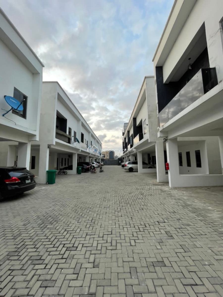 New Clean Lovely 4bedroom Fully Furnished Terrace Duplex with Bq, Ajah, Lagos, Terraced Duplex for Rent