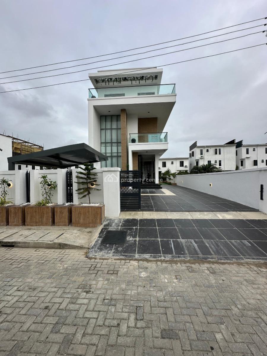 Luxury Smart 5 Bedroom Fully Detached Duplex, Behind Shoprite, Osapa, Lekki, Lagos, Detached Duplex for Sale