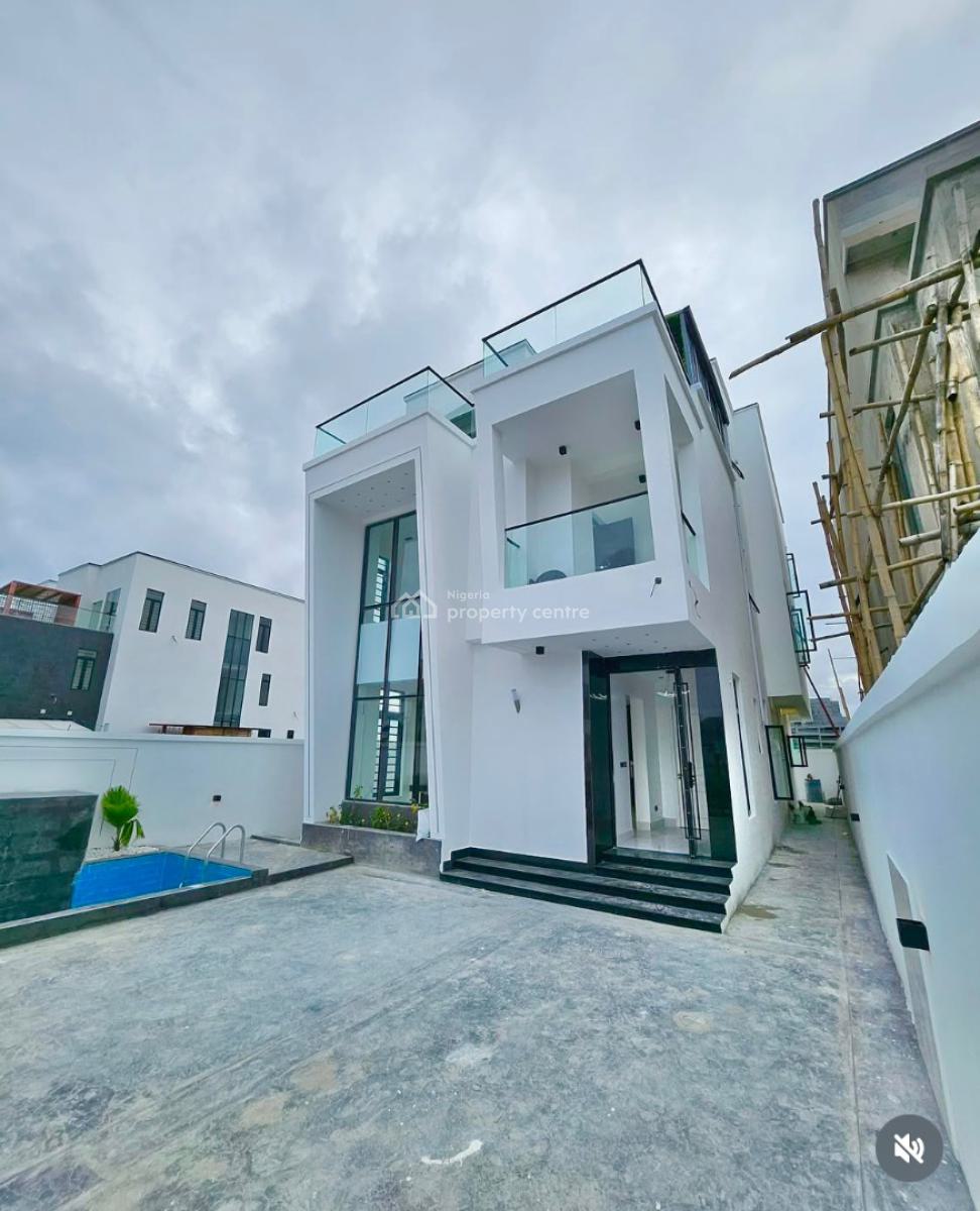 Exceptionally Finished 5 Bedroom Fully Detached Duplex with Bq, Lekki Phase 1, Lekki, Lagos, Detached Duplex for Rent