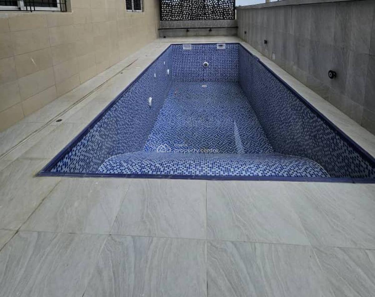 Modern Newly Built 3 Bedroom Apartment with a Room Bq and Swimming Poo, Off Odeku, Victoria Island (vi), Lagos, Flat / Apartment for Rent