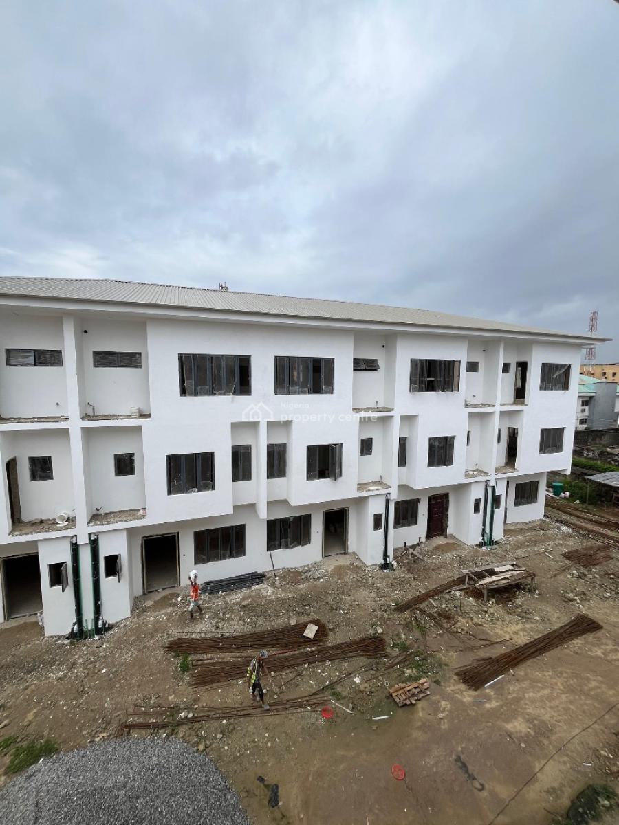 Newly Built 4 Bedroom Terrace Duplex with a Bq and Ample Car Park., Opebi, Ikeja, Lagos, Terraced Duplex for Sale