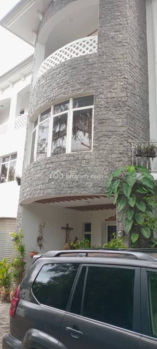 a Well Appointed Six Bedroom Detached House with 3rooms Bq & S-pool, Parkview, Ikoyi, Lagos, Detached Duplex for Rent