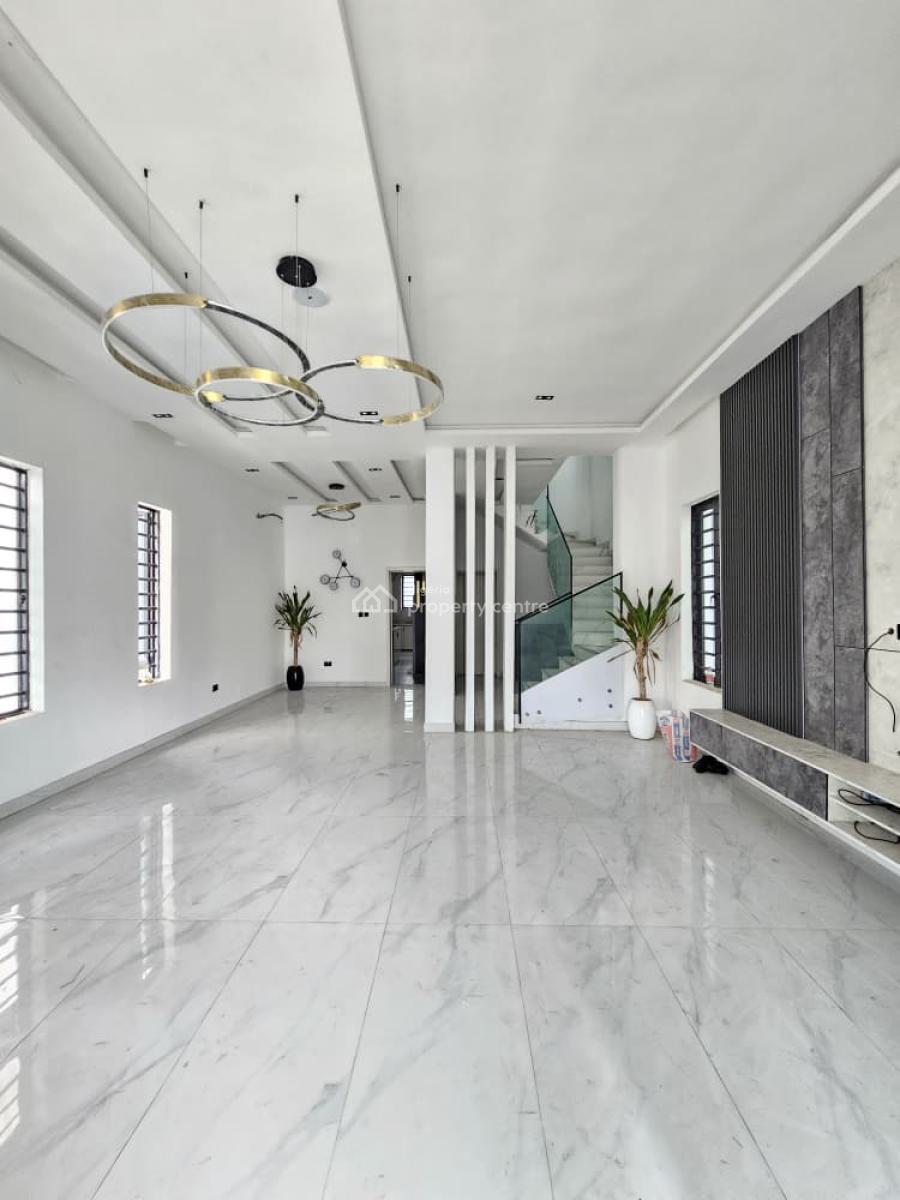 Contemporary Spacious 5 Bedroom Fully Detached Duplex with Bq, Chevron, Lekki, Lagos, Detached Duplex for Sale