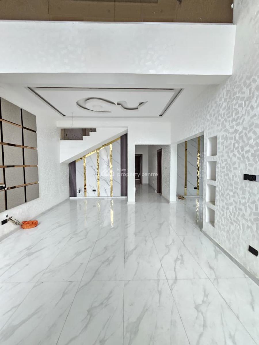 Contemporary Spacious 5 Bedroom Semi-detached Duplex with Bq, Osapa, Lekki, Lagos, Semi-detached Duplex for Sale