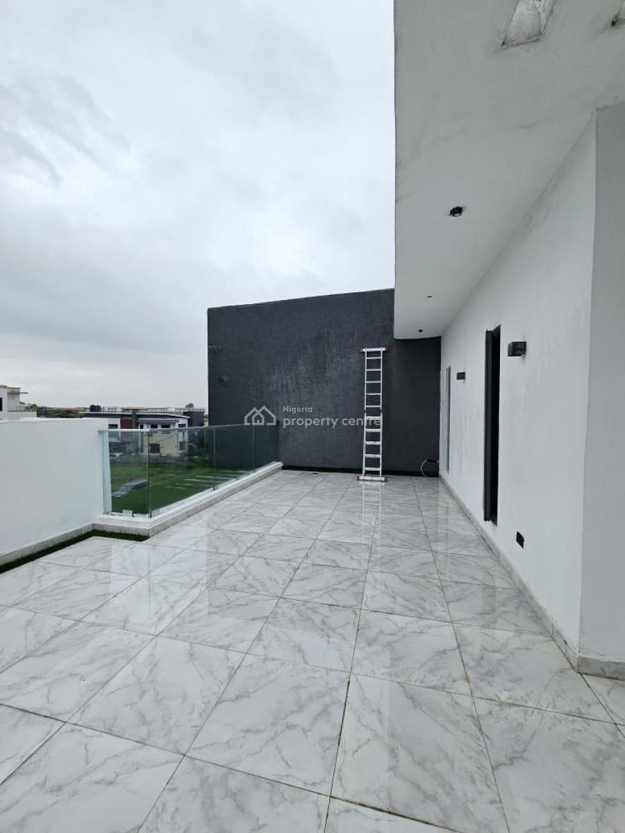 Contemporary Spacious 5 Bedroom Semi-detached Duplex with Bq, Osapa, Lekki, Lagos, Semi-detached Duplex for Sale