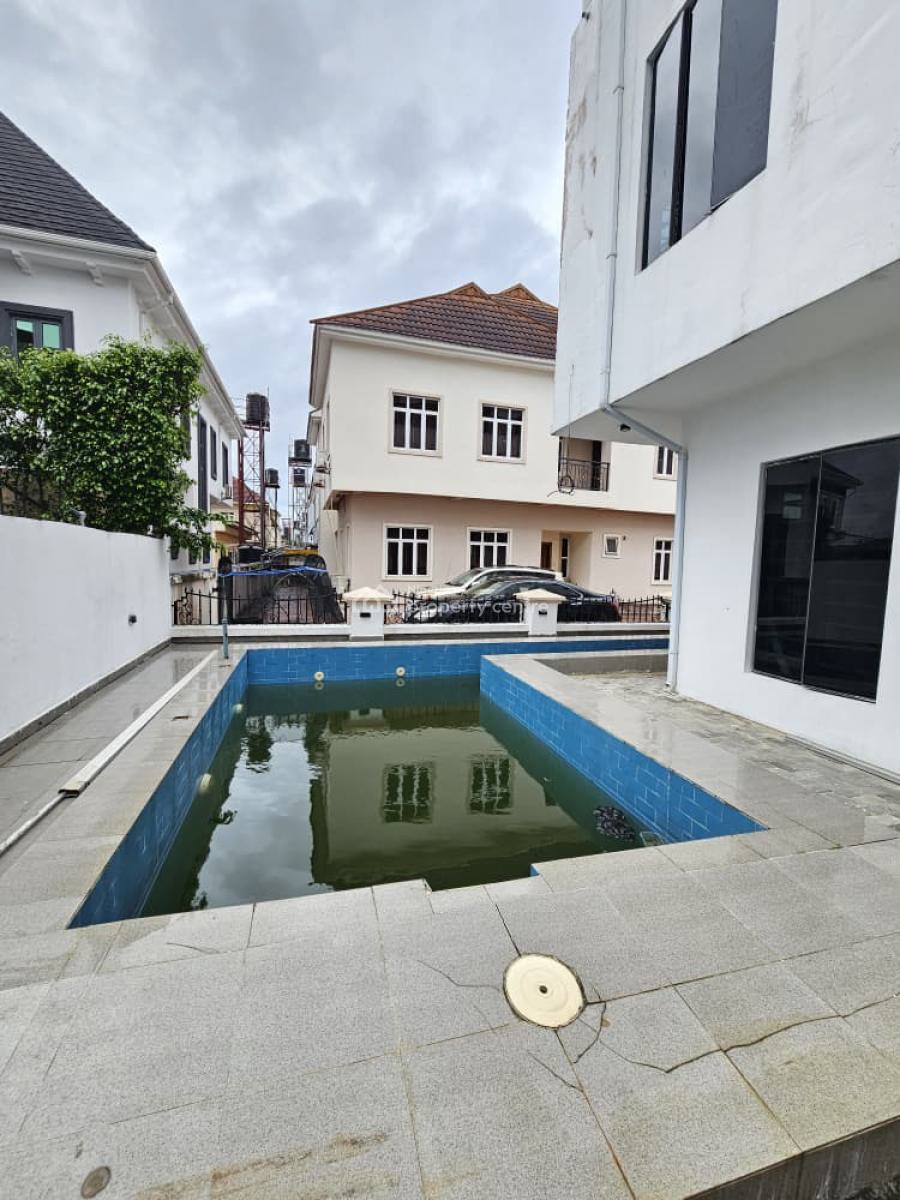 Contemporary Spacious 5 Bedroom Semi-detached Duplex with Bq, Osapa, Lekki, Lagos, Semi-detached Duplex for Sale