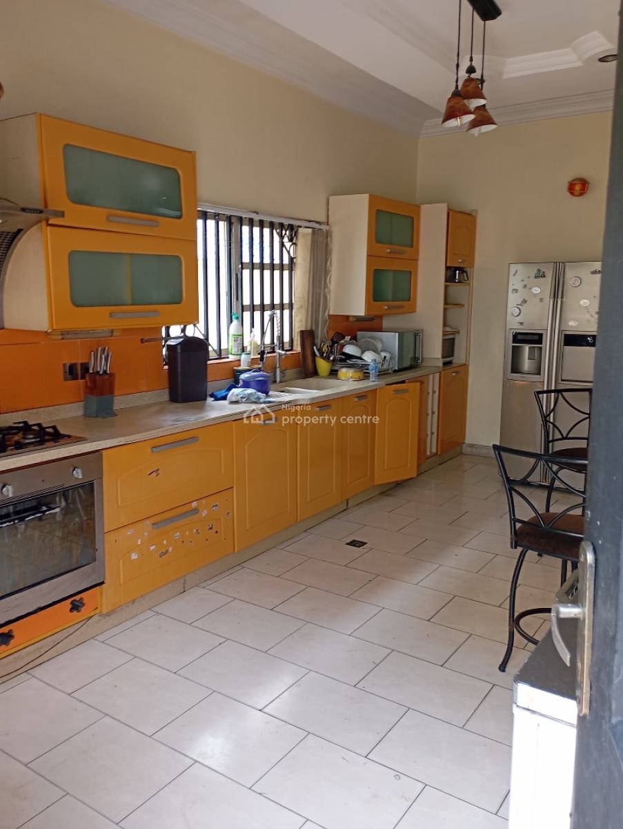Luxury 5 Bedrooms Fully Detached House with 2bedroom Bq, Lekki Phase 1, Lekki, Lagos, Detached Duplex for Rent