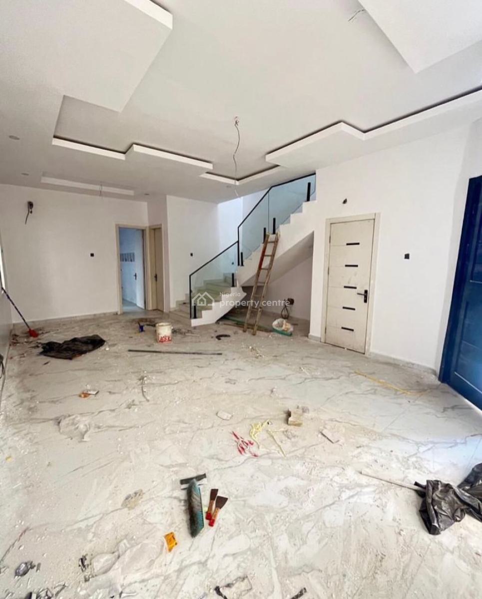 Stunning 5 Bedroom Semi Detached Duplex with Bq, Agungi, Agungi, Lekki, Lagos, Semi-detached Duplex for Sale