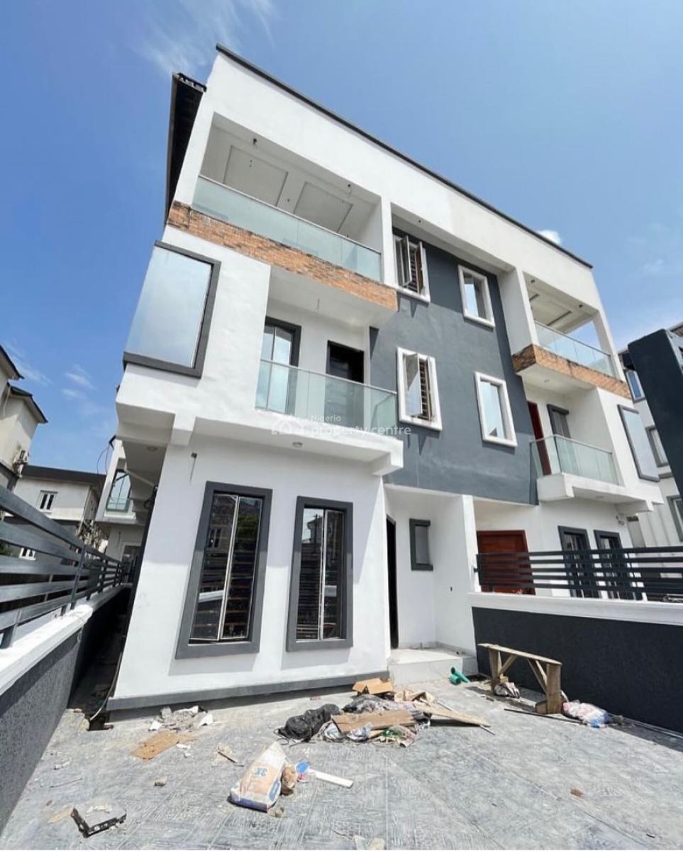 Stunning 5 Bedroom Semi Detached Duplex with Bq, Agungi, Agungi, Lekki, Lagos, Semi-detached Duplex for Sale