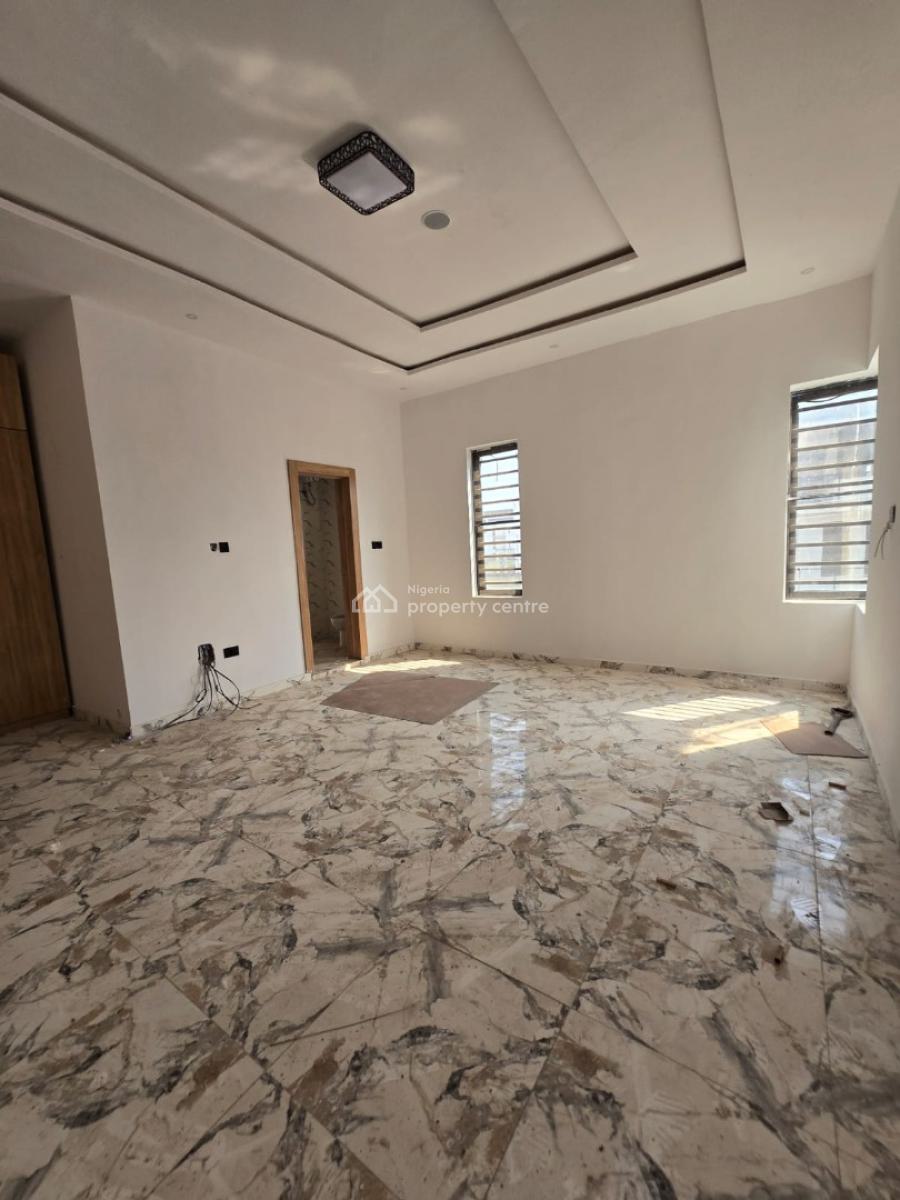 Newly Built Two Bedroom Terrace with a Visitor Room, Ologolo, Lekki, Lagos, Terraced Duplex for Rent