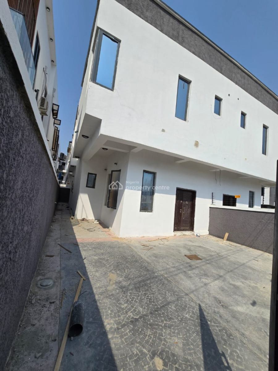 Newly Built Two Bedroom Terrace with a Visitor Room, Ologolo, Lekki, Lagos, Terraced Duplex for Rent
