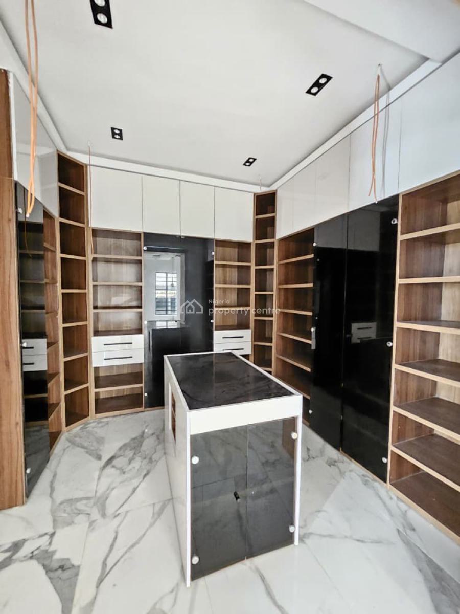 Contemporary Spacious 5 Bedroom Fully Detached Duplex with Bq, Osapa, Lekki, Lagos, Detached Duplex for Sale