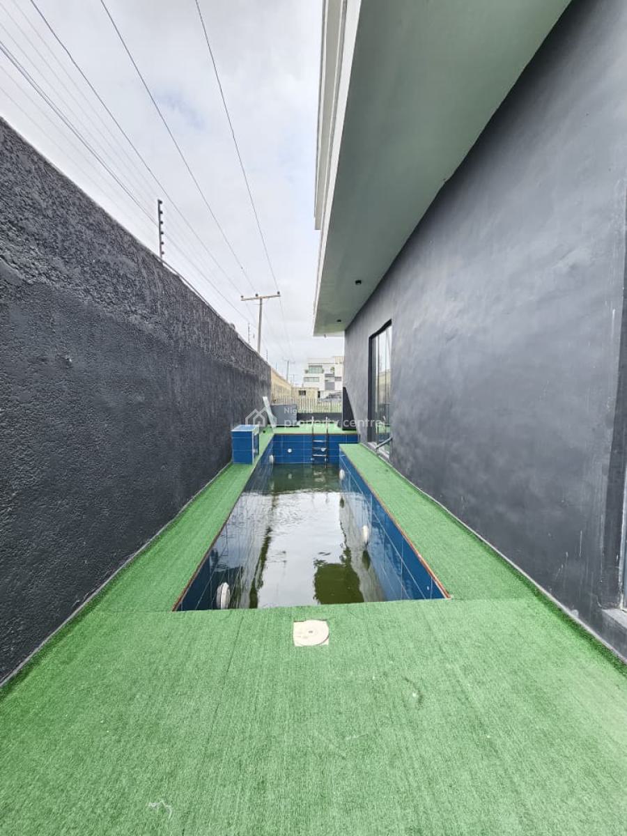 Spacious 5 Bedroom Fully Detached Duplex with Bq, Pool and Elevator, Osapa, Lekki, Lagos, Detached Duplex for Sale