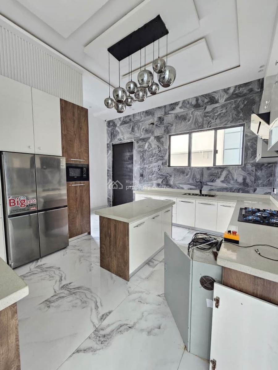 Spacious 5 Bedroom Fully Detached Duplex with Bq, Pool and Elevator, Osapa, Lekki, Lagos, Detached Duplex for Sale