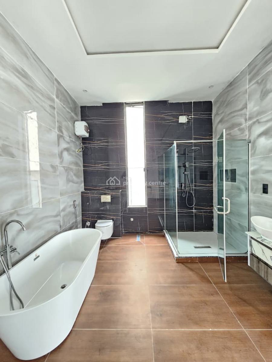 Spacious 5 Bedroom Fully Detached Duplex with Bq, Pool and Elevator, Osapa, Lekki, Lagos, Detached Duplex for Sale