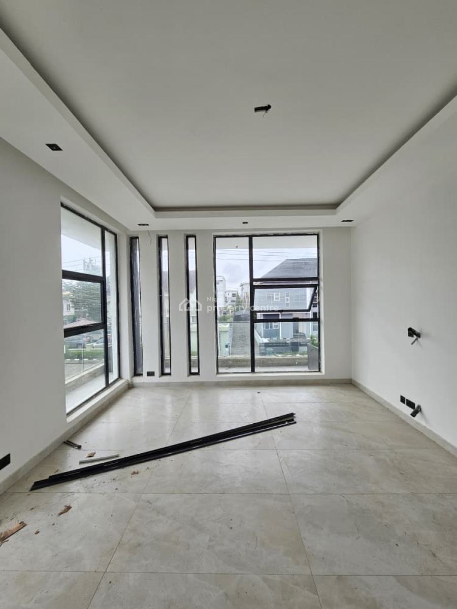 Contemporary Spacious 5 Bedroom Fully Detached Duplex with Bq, Osapa, Lekki, Lagos, Detached Duplex for Sale