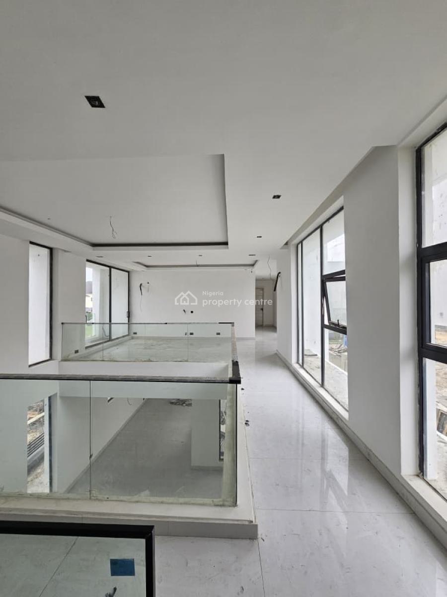 Contemporary Spacious 5 Bedroom Fully Detached Duplex with Bq, Osapa, Lekki, Lagos, Detached Duplex for Sale