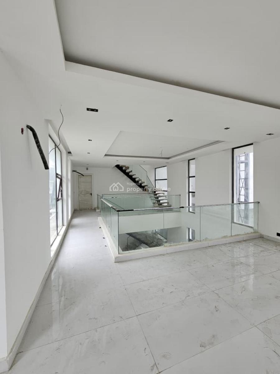 Contemporary Spacious 5 Bedroom Fully Detached Duplex with Bq, Osapa, Lekki, Lagos, Detached Duplex for Sale