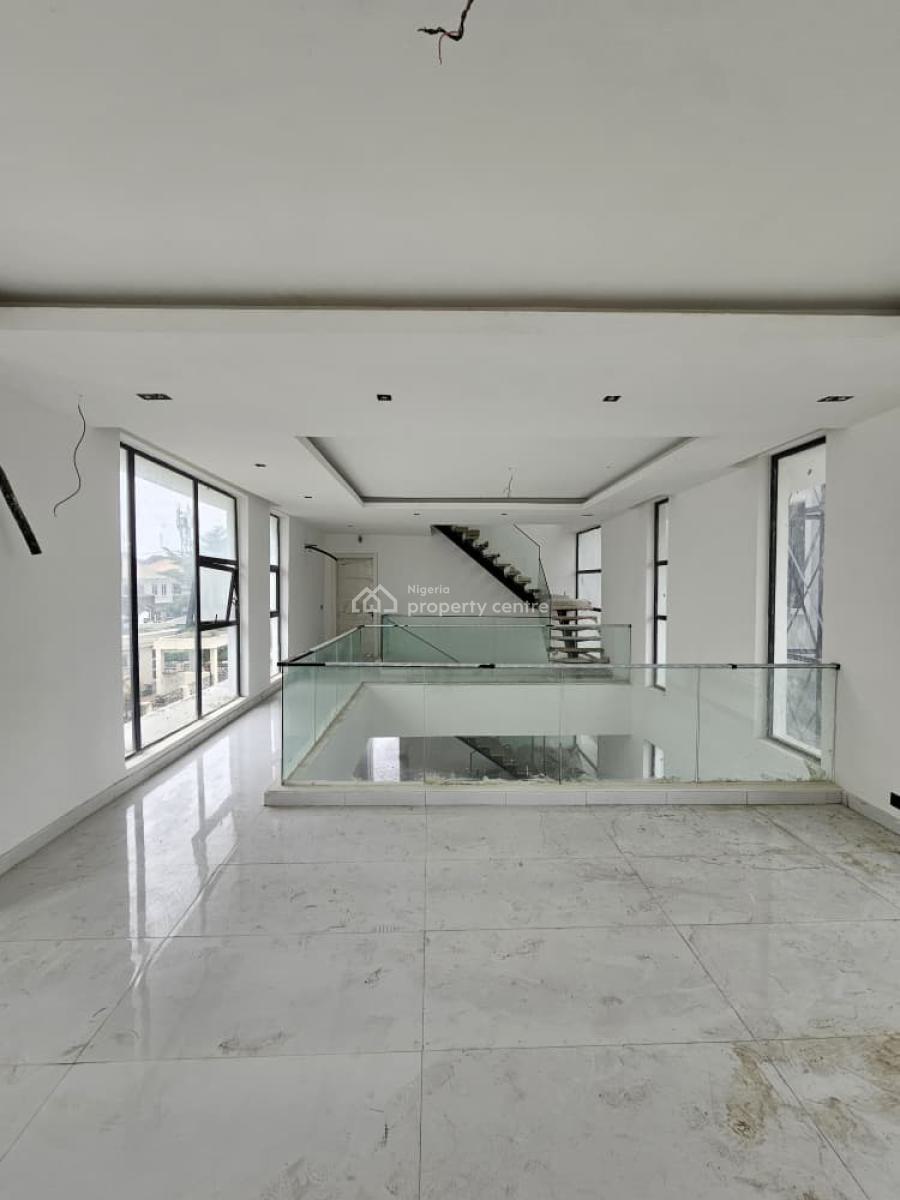 Contemporary Spacious 5 Bedroom Fully Detached Duplex with Bq, Osapa, Lekki, Lagos, Detached Duplex for Sale