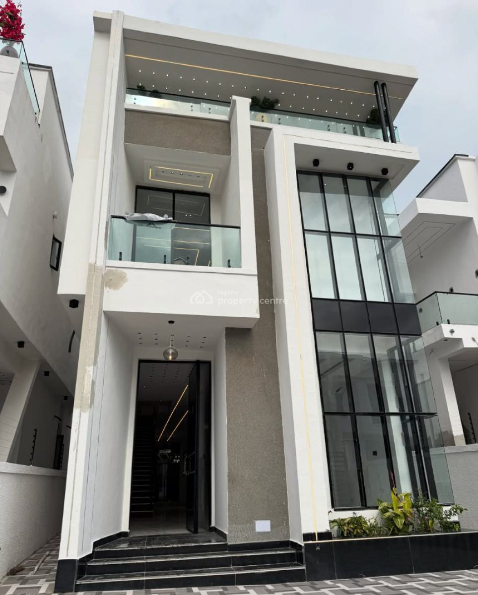 5 Bedroom Fully Detached Duplex with Bq, Swimming Pool, Lekki Palm City Estate, Ajah, Lagos, Detached Duplex for Sale