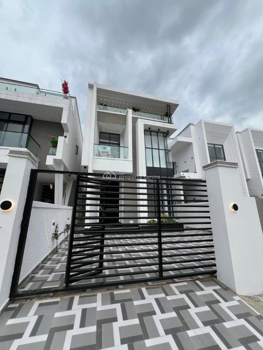 5 Bedroom Fully Detached Duplex with Bq, Swimming Pool, Lekki Palm City Estate, Ajah, Lagos, Detached Duplex for Sale