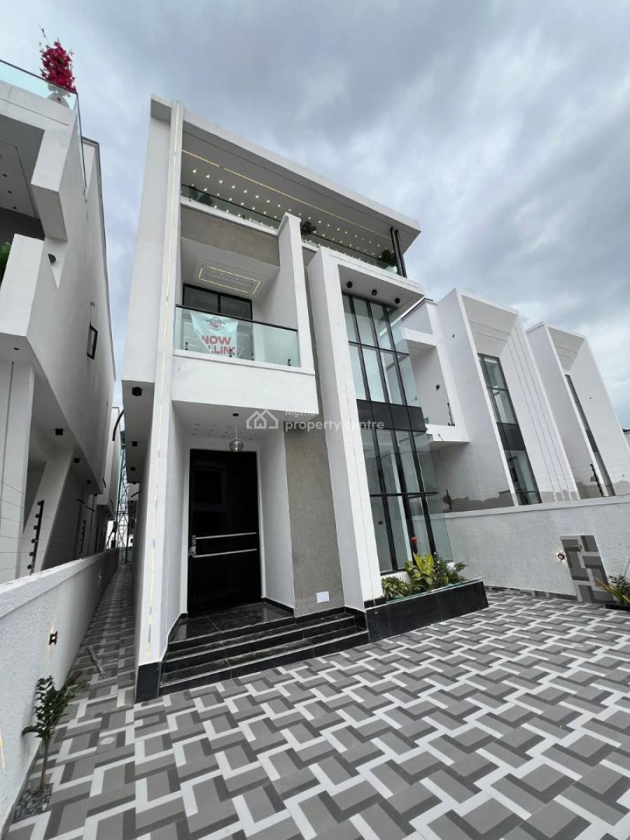 5 Bedroom Fully Detached Duplex with Bq, Swimming Pool, Lekki Palm City Estate, Ajah, Lagos, Detached Duplex for Sale