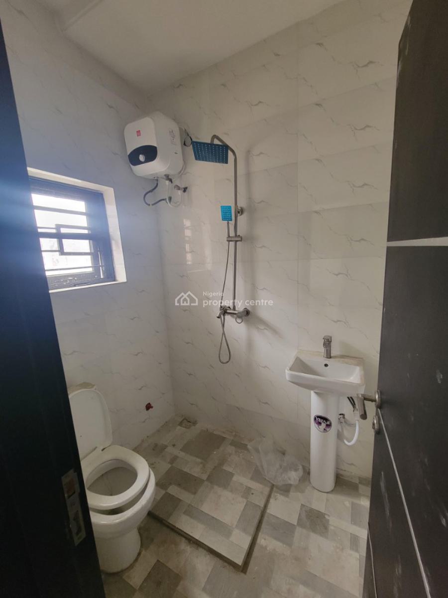 Brand New Spacious 2 Bedroom Flat Apartment in a Secured Estate, Sangotedo, Sangotedo, Ajah, Lagos, Flat / Apartment for Rent