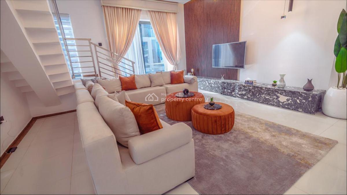4bed Downtown House Fully Furnished, Meadow Hall Road, Ikate, Lekki, Lagos, Terraced Duplex for Rent