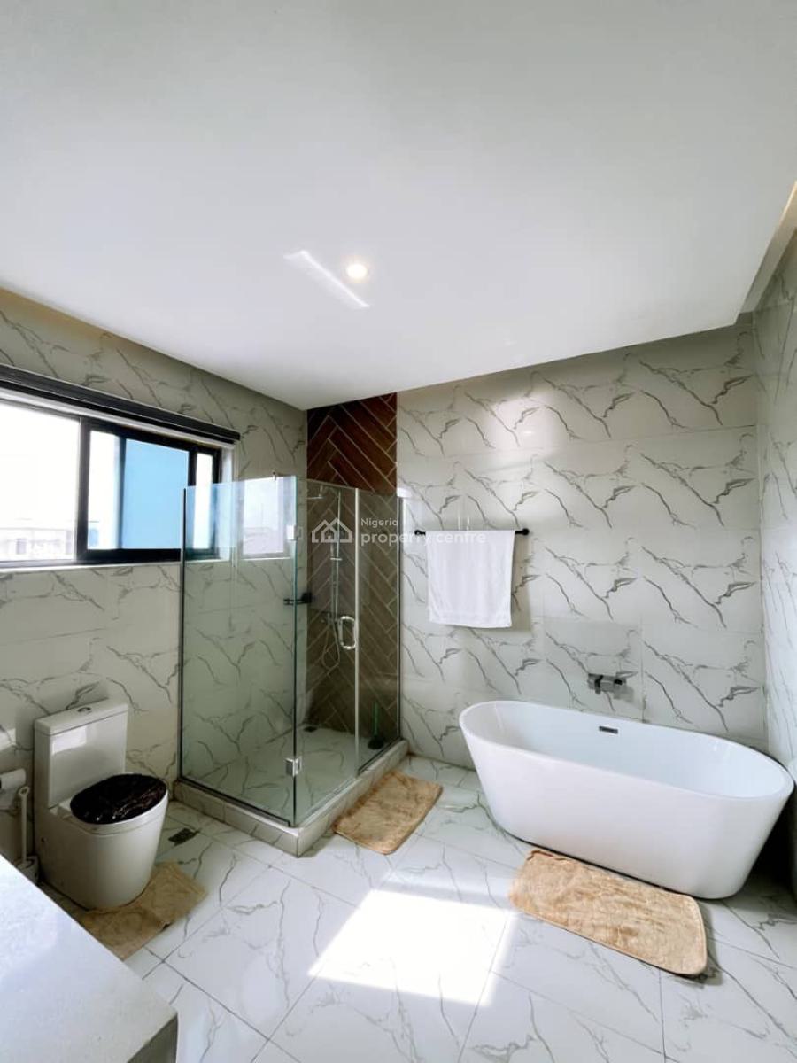 4bed Downtown House Fully Furnished, Meadow Hall Road, Ikate, Lekki, Lagos, Terraced Duplex for Rent