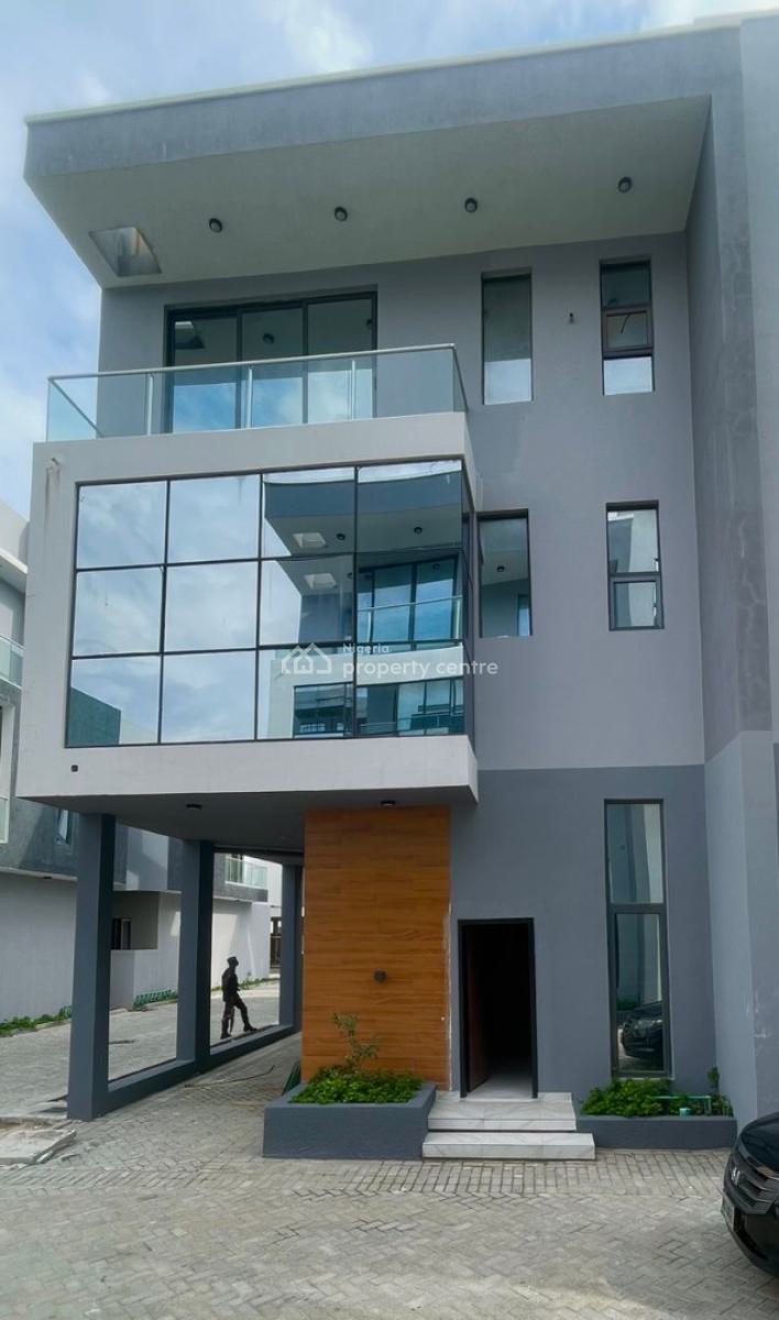 4 Bedrooms Downtown House, Fully Furnished, Meadow Hall Road, Ikate, Lekki, Lagos, Terraced Duplex for Rent