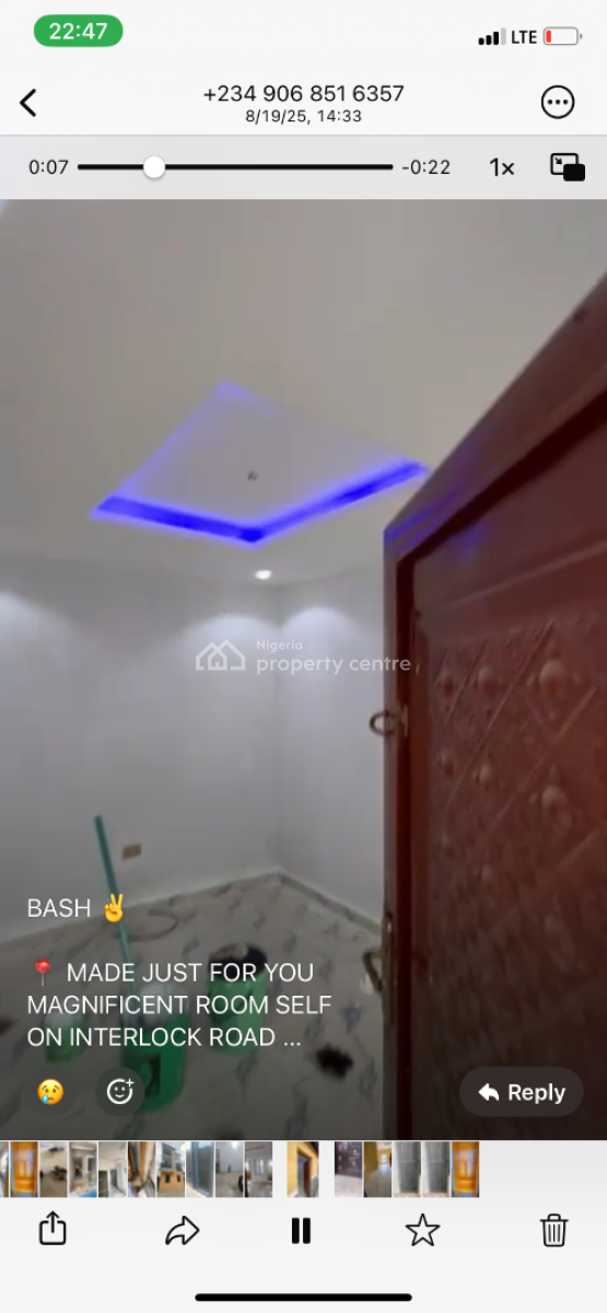 Brand New Spacious Self Contain with Pop - 2 Units Left, Bariga, Shomolu, Lagos, Self Contain (single Rooms) for Rent